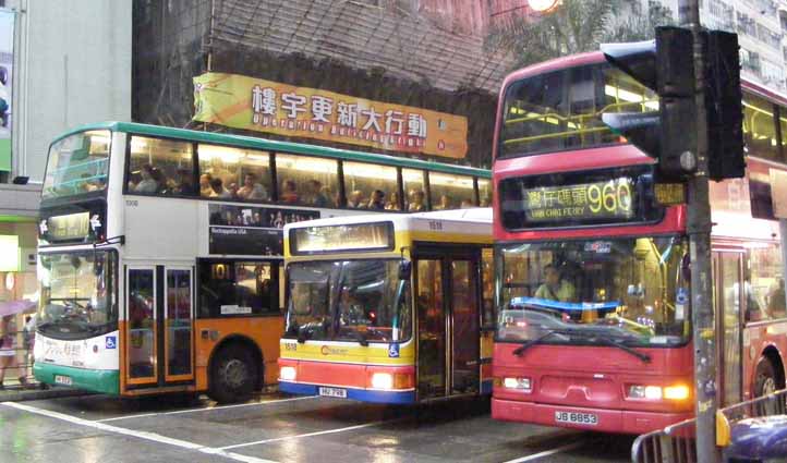 NWFB Dennis Trident 1008 & 1161 and Citybus MAN NL262 1518